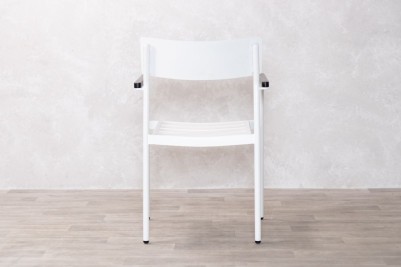 Miami Outdoor Aluminium Chair in White